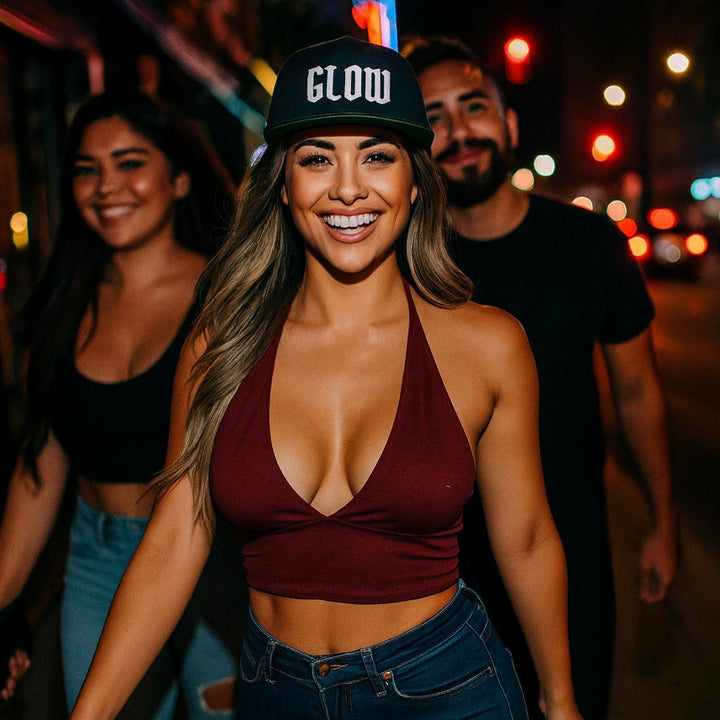 GLOW - One size / Black-One size / Dark Navy-One size / Maroon-One size / Spruce-One size / Red - BAR LIFE